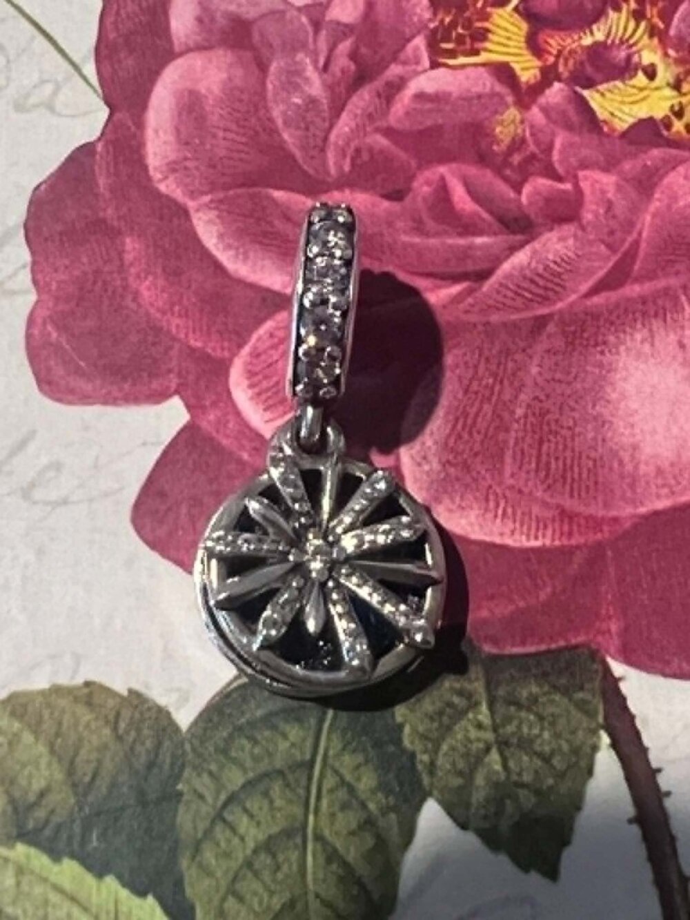 Authentic Pandora Dazzling Wishes Dangle # 797531CZ